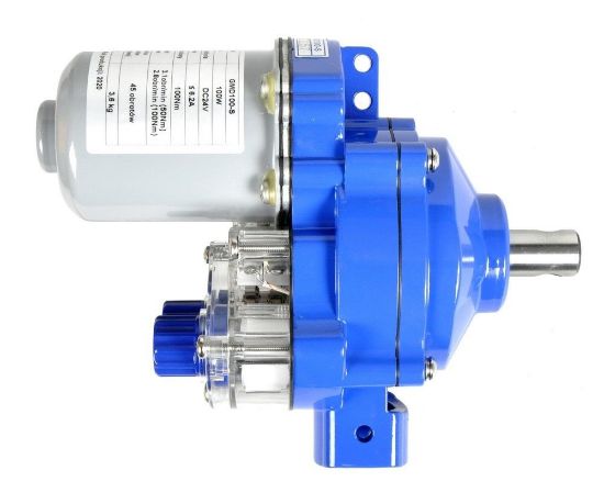 Poza cu Macara electrică - pentru ventilarea laterală a solarului GEO